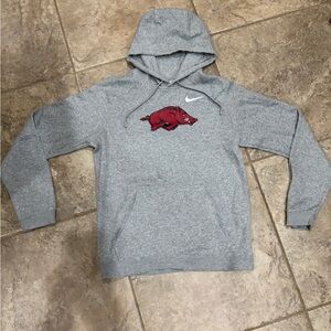Nike Gray Razorback Hoodie